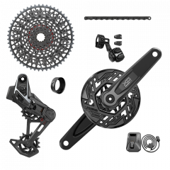 SRAM Sada X0 T-Type Eagle E-MTB Bosch Transmission AXS, délka klik 160mm