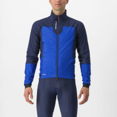 CASTELLI pánská bunda Fly Thermal, vivid blue/belgian blue