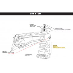 LOOK Náhradní díl Spacers Kit E 765/Gravel Lds Stem