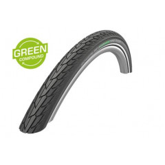 SCHWALBE plášť Road Cruiser 20x1.75 KevlarGuard černá+reflexní pruh