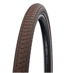 SCHWALBE plášť Little Big Ben 40-622 KevlarGuard hnědá+reflexní pruh