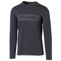 ATOMIC ALPS LS T-SHIRT - Dark Denim vel. M