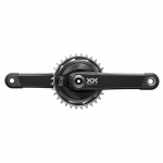 SRAM Kliky Powermeter XX Eagle Spider Q174 CL55 DUB MTB Wide 175mm Black 32z T-Type