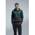 ATOMIC mikina RS hoodie green/anthracite