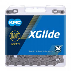 KMC X-GLIDE CUES X ŠEDÝ 9-11SP. 126ČL.BOX