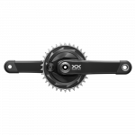 SRAM Kliky Powermeter XXSL Eagle Spider Q168 CL55 DUB 170mm Black 34z T-Type (středová osa