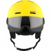 SALOMON lyžařská helma ORKA Visor yellow/uni silver