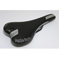 SELLE ITALIA sedlo X1 černé/stříbrné FEC alloy