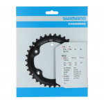 SHIMANO převodník Deore M6000 34z pro 2x10s černý