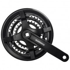 SHIMANO kliky TY301 42-34-24/175 kryt černé