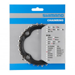 SHIMANO převodník FCM672 30z pro kliky blk 3x10s